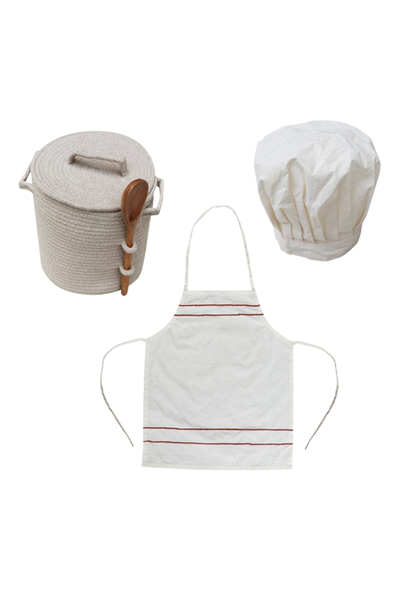 Lorena Canals Spielkorb LITTLE CHEF | 20x20cm - Sir Henrys