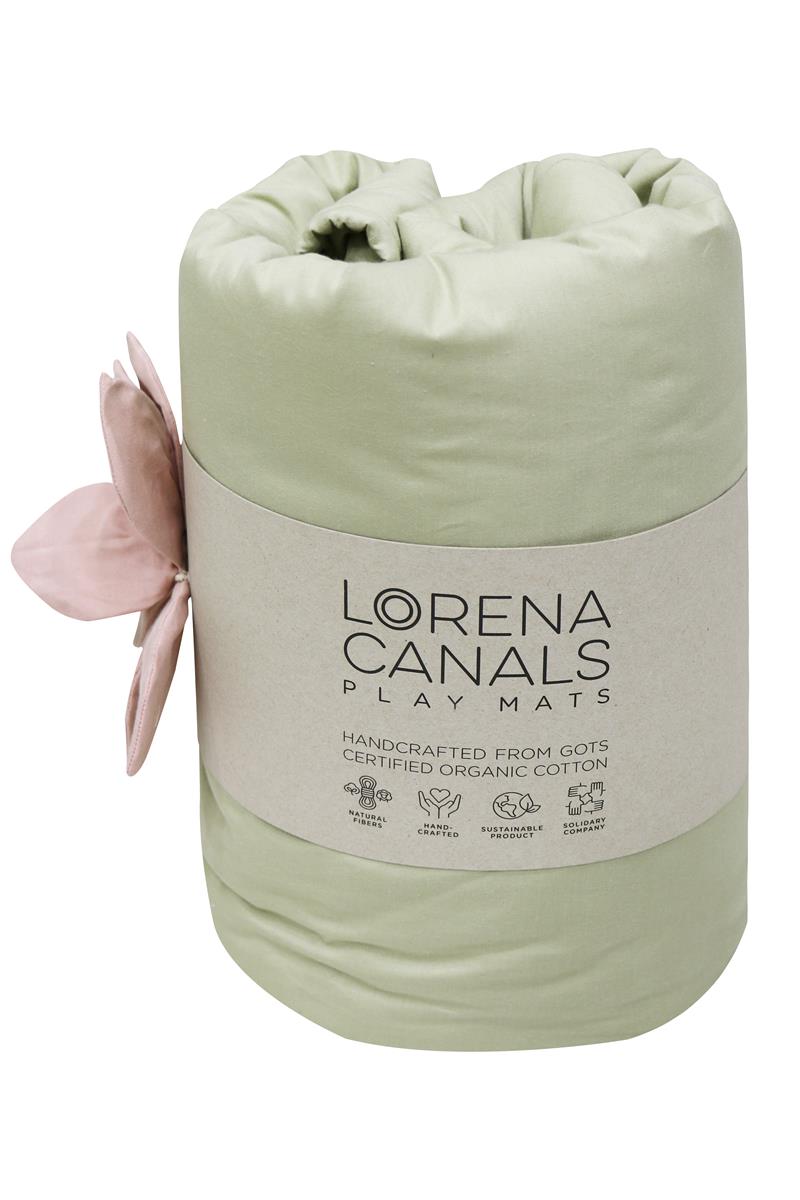 Lorena Canals Spielmatte WATER LILY oliv | 95x95cm - Sir Henrys