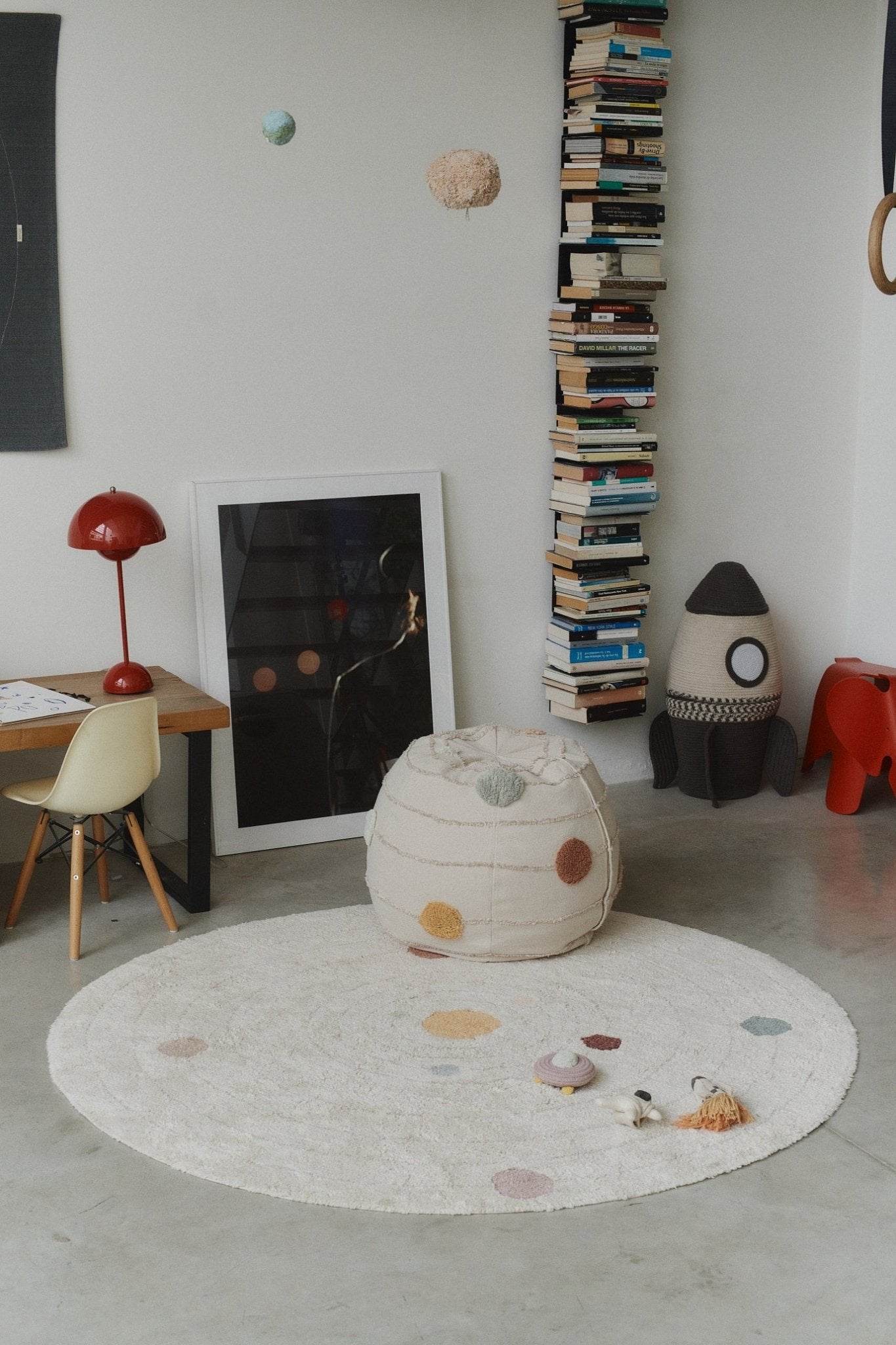 Lorena Canals waschbarer Spielteppich SOLAR SYSTEM | 150x150cm - Sir Henrys
