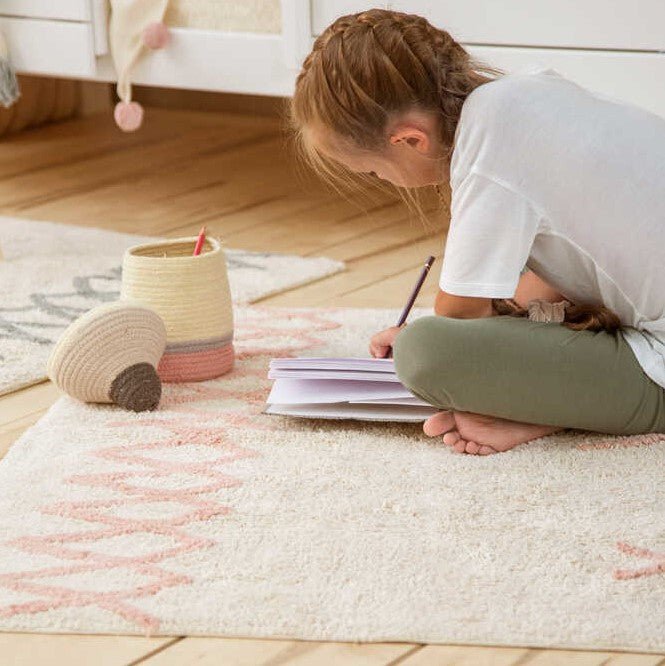 Lorena Canals waschbarer Teppich ATLAS NATURAL - vintage nude | 240x170cm - Sir Henrys