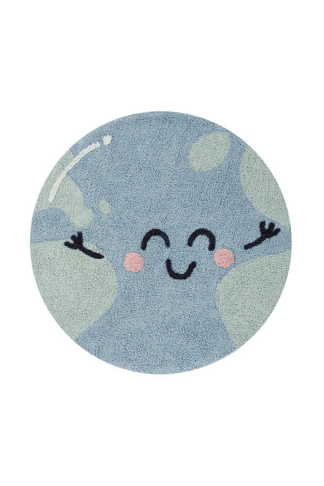 Lorena Canals waschbarer Teppich BIG BIG WORLD | 100x100cm - Sir Henrys