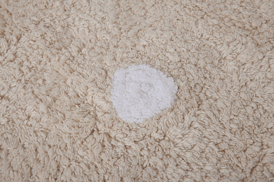 Lorena Canals waschbarer Teppich BISCUIT beige | 160x120 cm - Sir Henrys