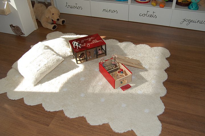Lorena Canals waschbarer Teppich BISCUIT beige | 160x120 cm - Sir Henrys