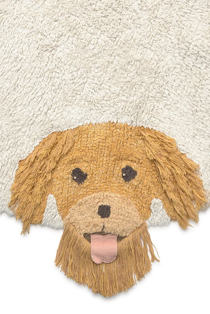 Lorena Canals Waschbarer Teppich DOGS | 140x140cm - Sir Henrys