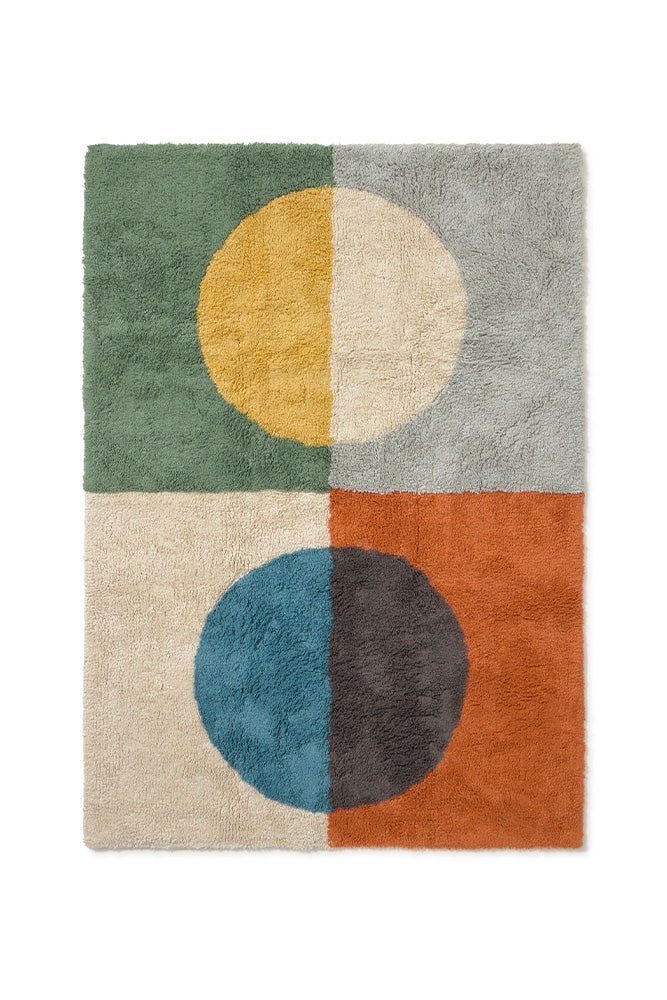Lorena Canals waschbarer Teppich ILLUSION LENS | 240x170cm - Sir Henrys