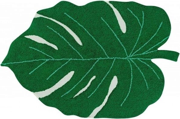 Lorena Canals waschbarer Teppich LEAF grün | 180x120cm - Sir Henrys
