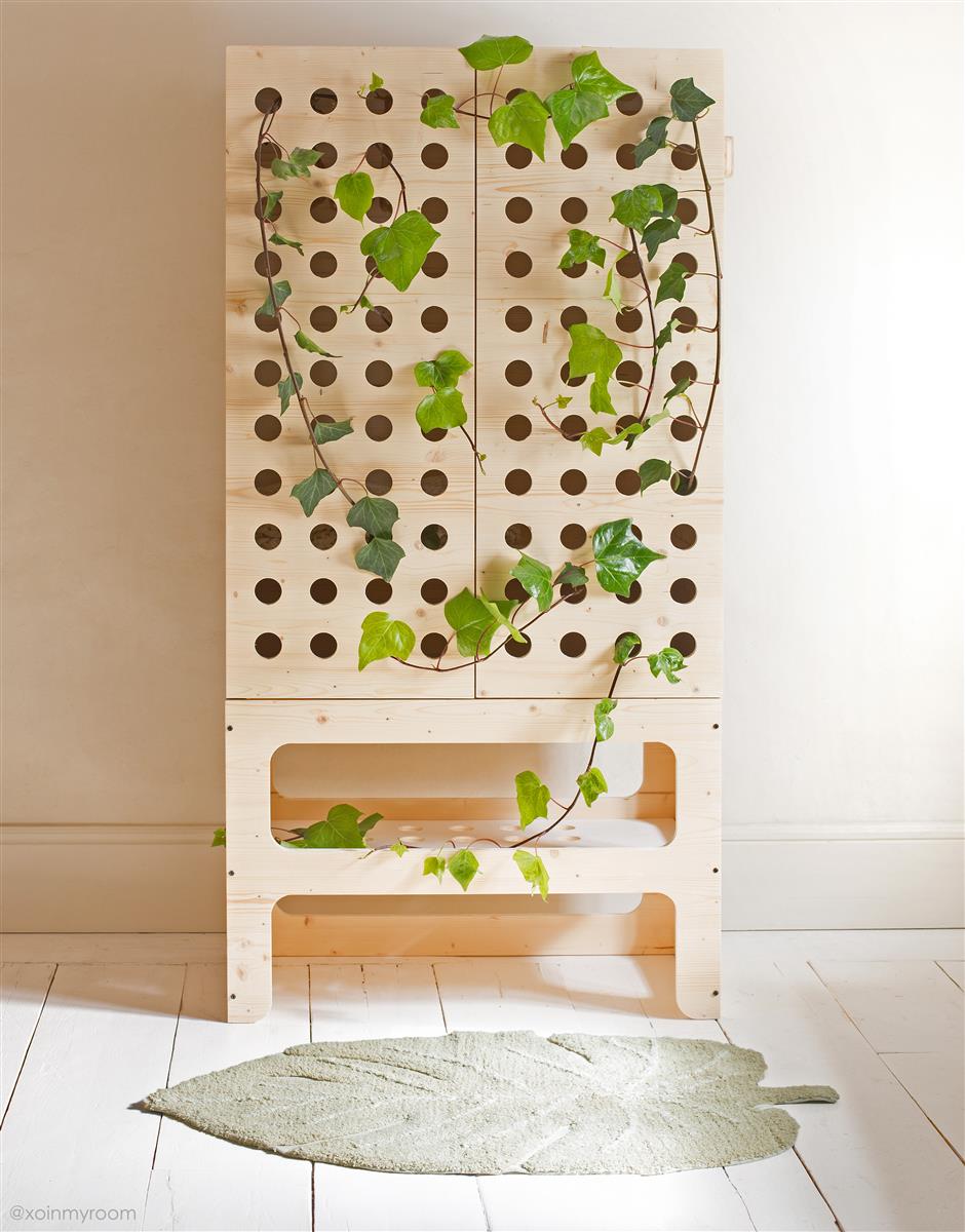 Lorena Canals waschbarer Teppich MINI MONSTERA olive | 100x75cm - Sir Henrys
