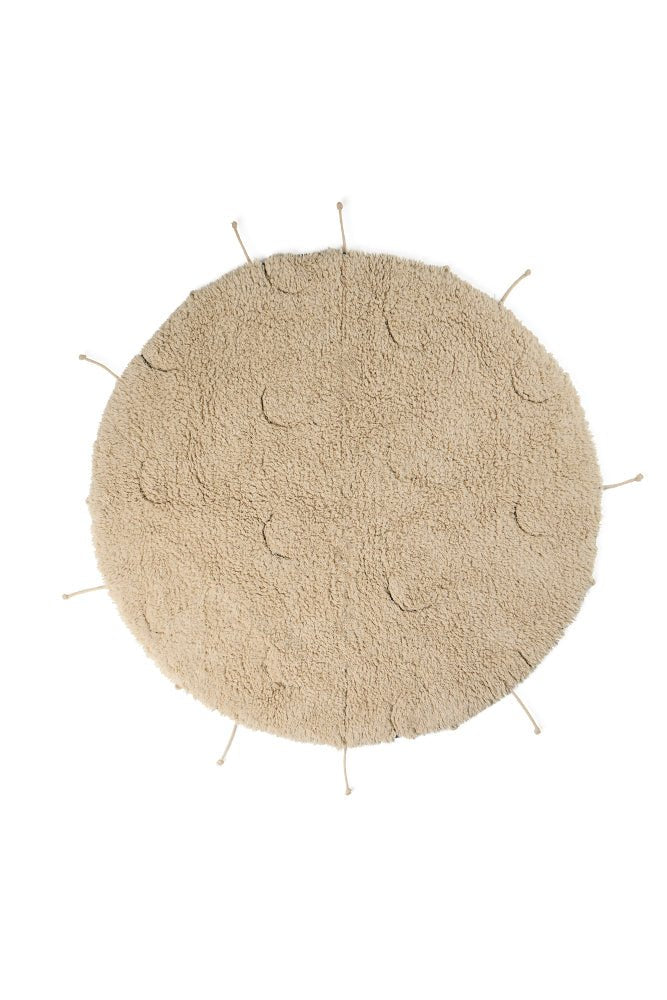 Lorena Canals waschbarer Teppich MOON MULTISHAPE | 100x100cm - Sir Henrys
