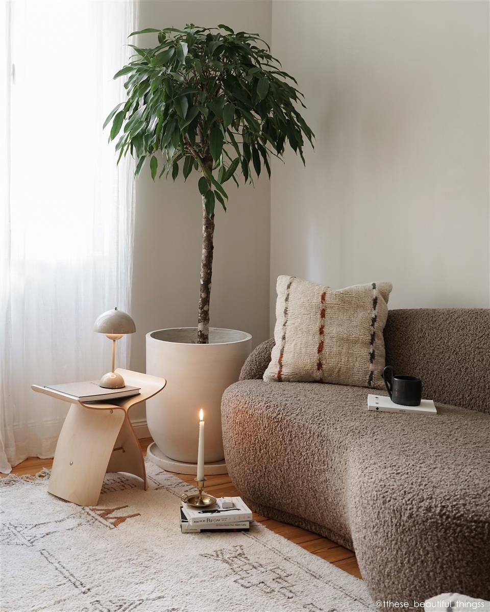 Lorena Canals waschbarer Teppich NOMAD KERMAN natur | 120x160cm - Sir Henrys