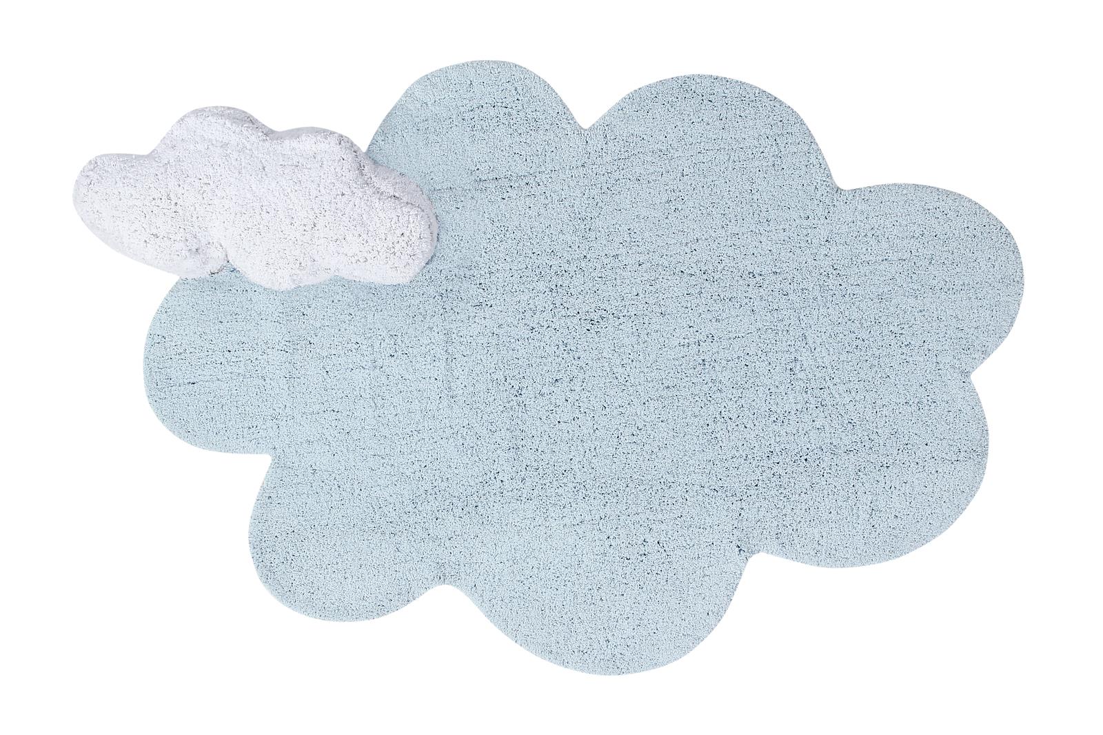 Lorena Canals waschbarer Teppich PUFFY DREAM blau | 110x170cm - Sir Henrys