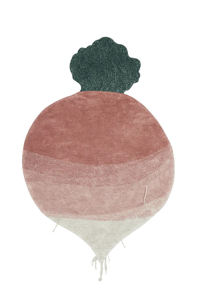 Lorena Canals waschbarer Teppich RAMONA THE RADISH | 150x100cm - Sir Henrys