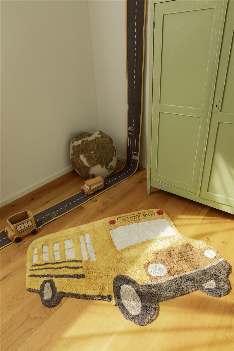 Lorena Canals waschbarer Teppich SCHULBUS | 130x90cm - Sir Henrys