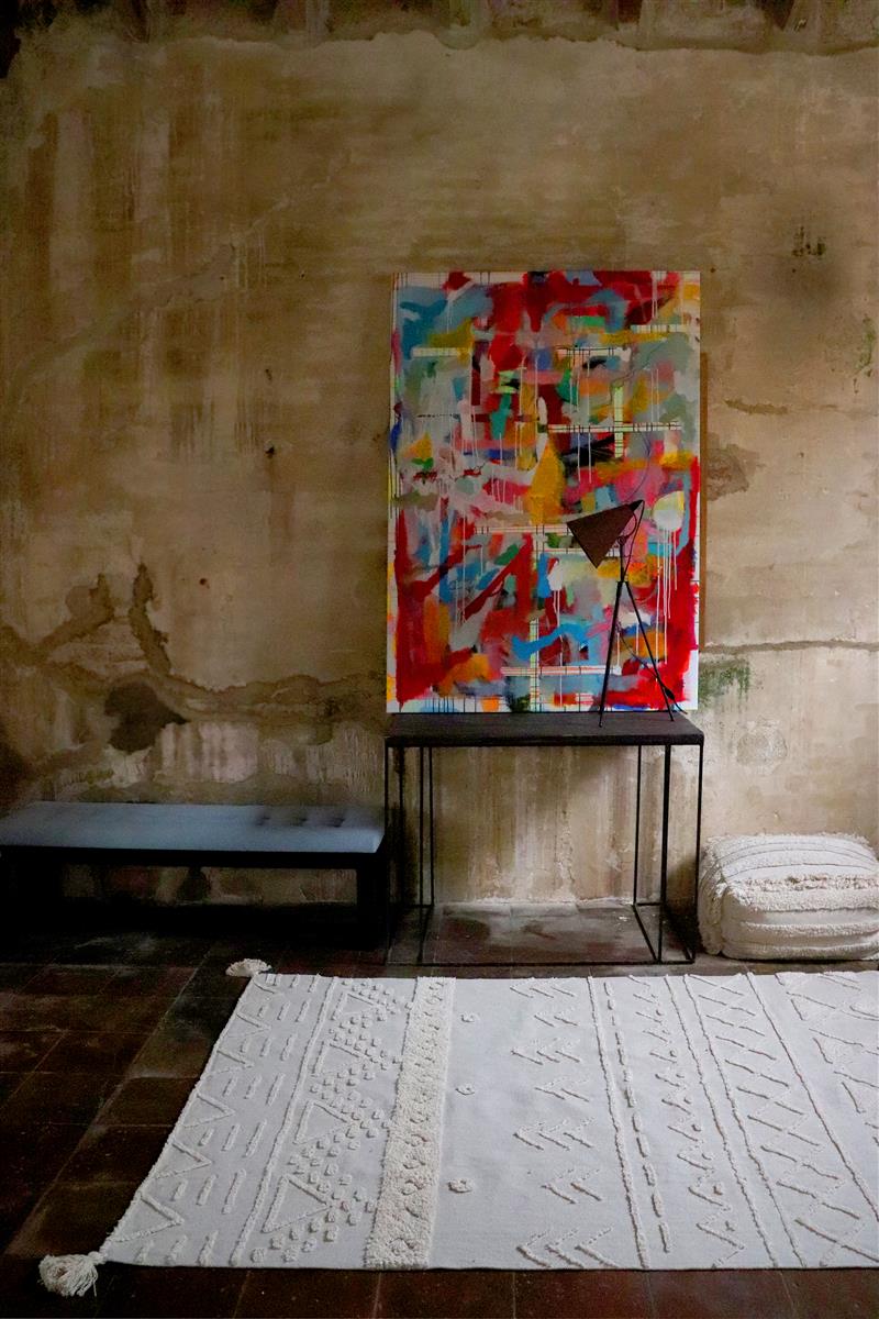 Lorena Canals waschbarer Teppich TRIBU Natur | 120x160cm - Sir Henrys