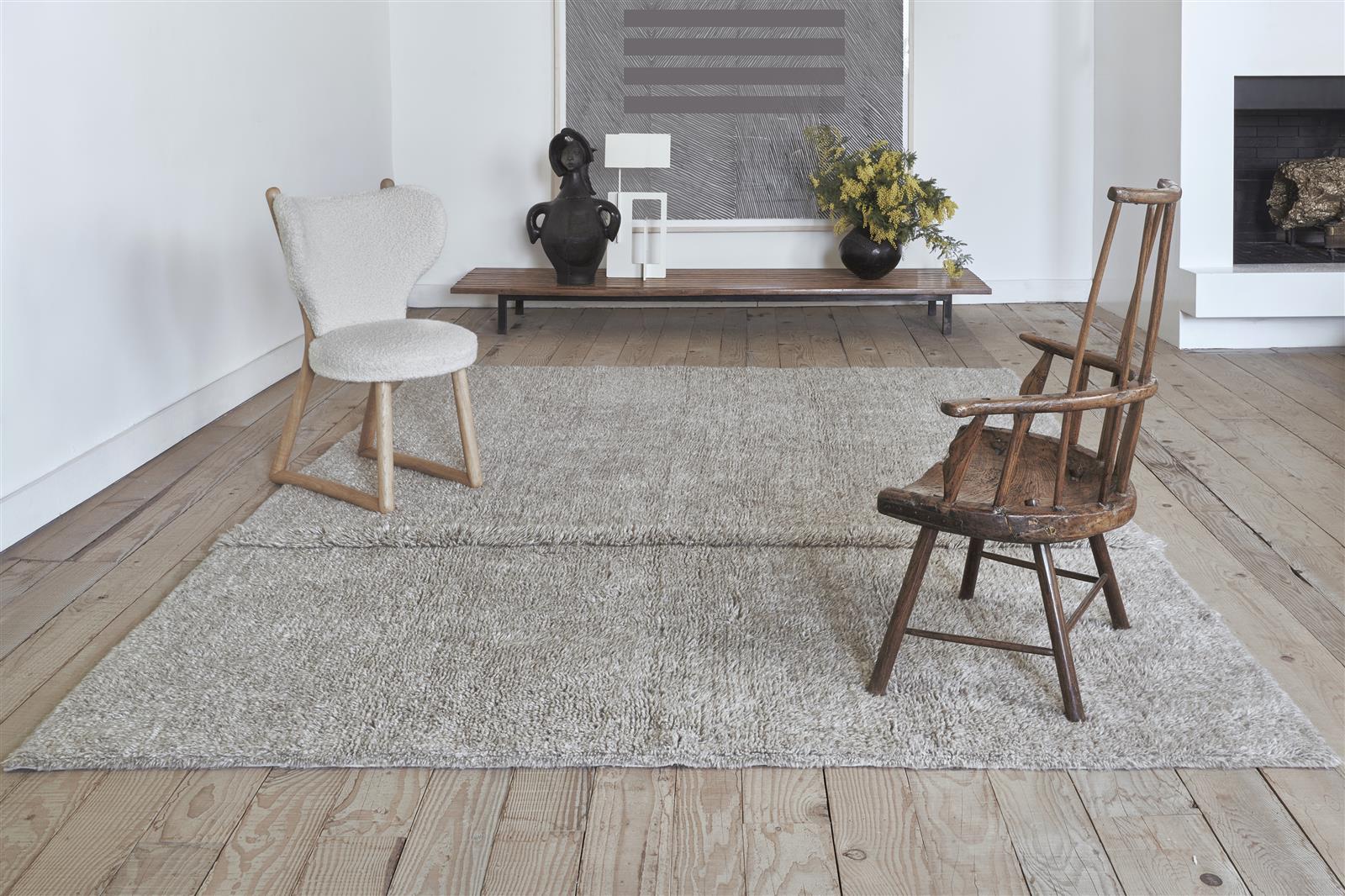 Lorena Canals waschbarer Teppich TUNDRA grau | 250x340cm - Sir Henrys