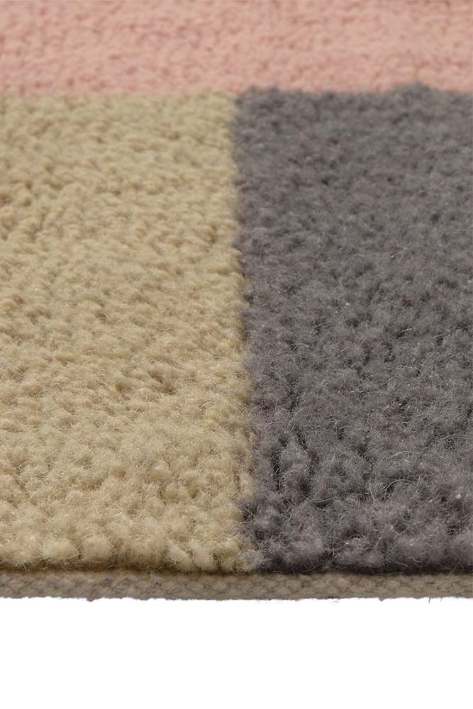 Lorena Canals Wollläufer Teppich CHROMA rosa | 80x230cm - Sir Henrys