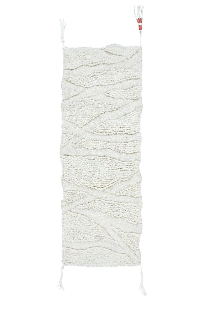 Lorena Canals Wollteppich ENKANG Ivory | 70x200cm - Sir Henrys