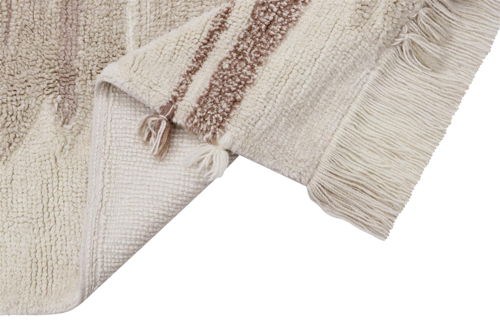Lorena Canals Wollteppich NOMAD SUMAK seashell | 200x140cm - Sir Henrys