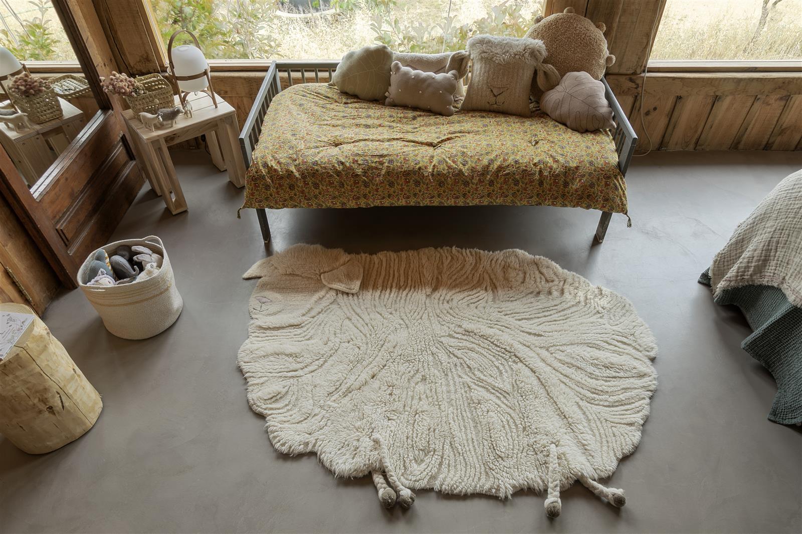 Lorena Canals Wollteppich NOSE SHEEP pink | 120x170cm - Sir Henrys