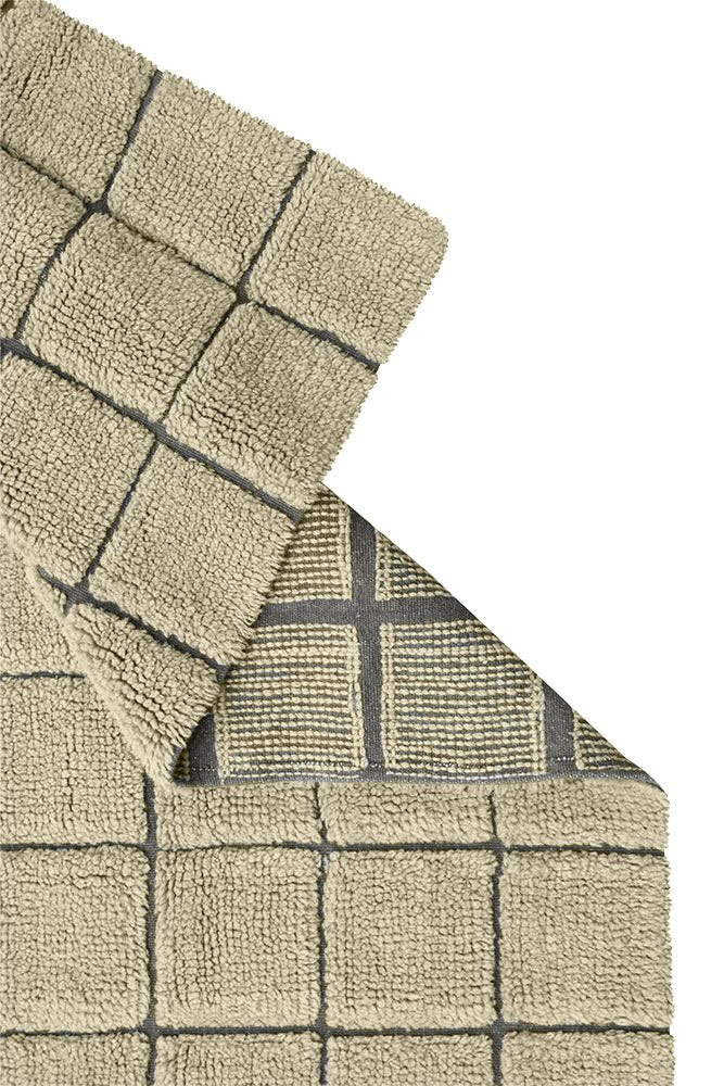 Lorena Canals Wollteppich RUNNER MOSAIC Moss | 230x80cm - Sir Henrys