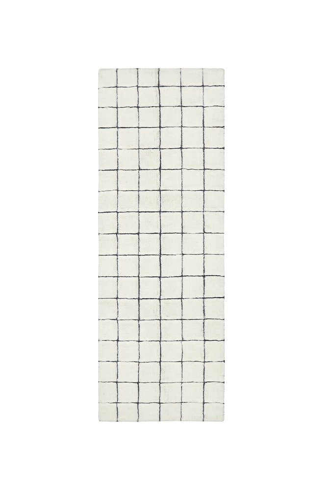 Lorena Canals Wollteppich RUNNER MOSAIC natur | 230x80cm - Sir Henrys
