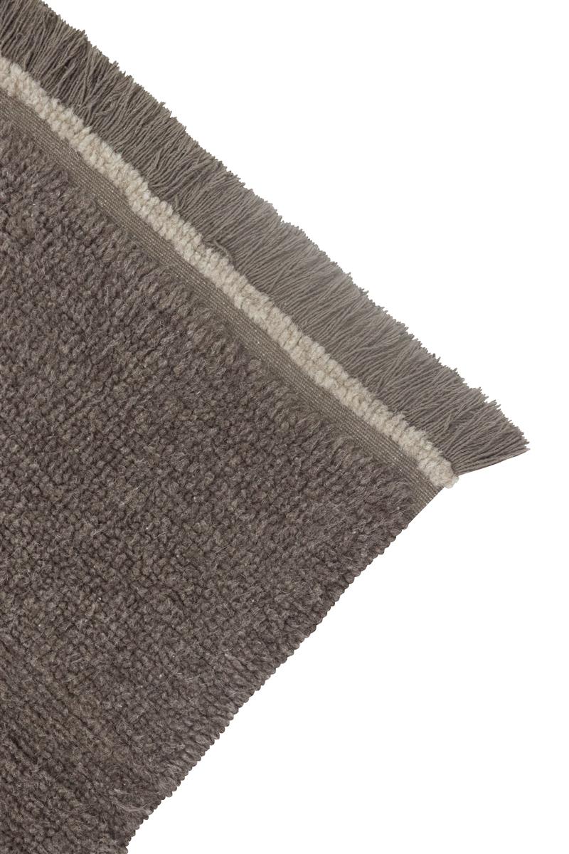 Lorena Canals Wollteppich STEPPE braun | 240x170cm - Sir Henrys