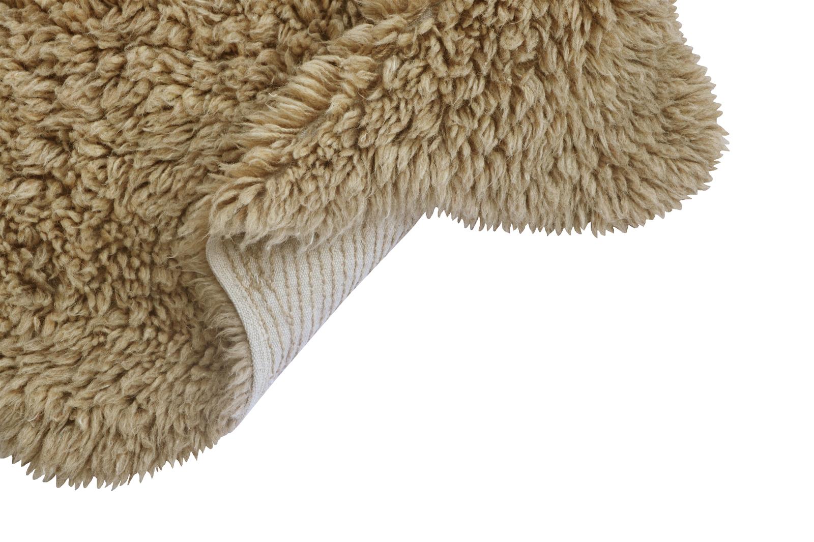 Lorena Canals Wollteppich WOOLLY beige | 110x75cm - Sir Henrys