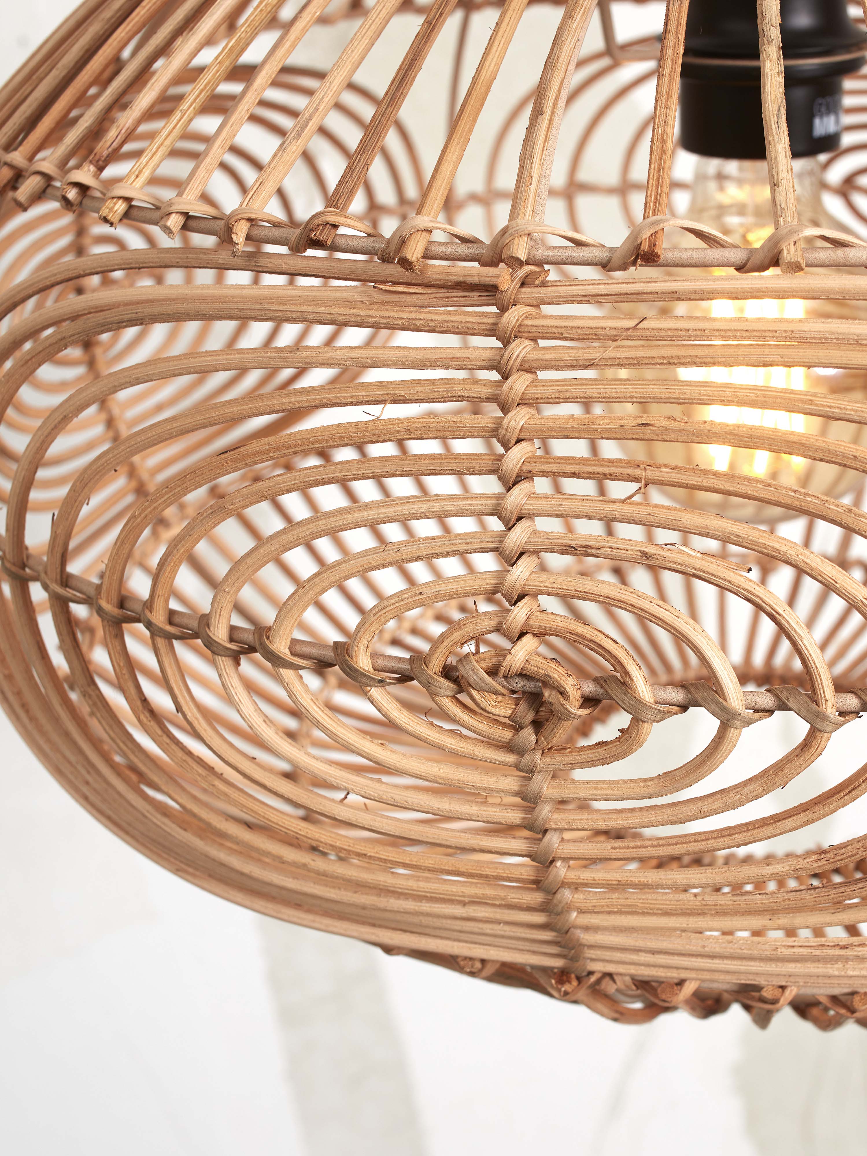 Good&Mojo Deckenlampe MADEIRA braun | 48x48x30cm