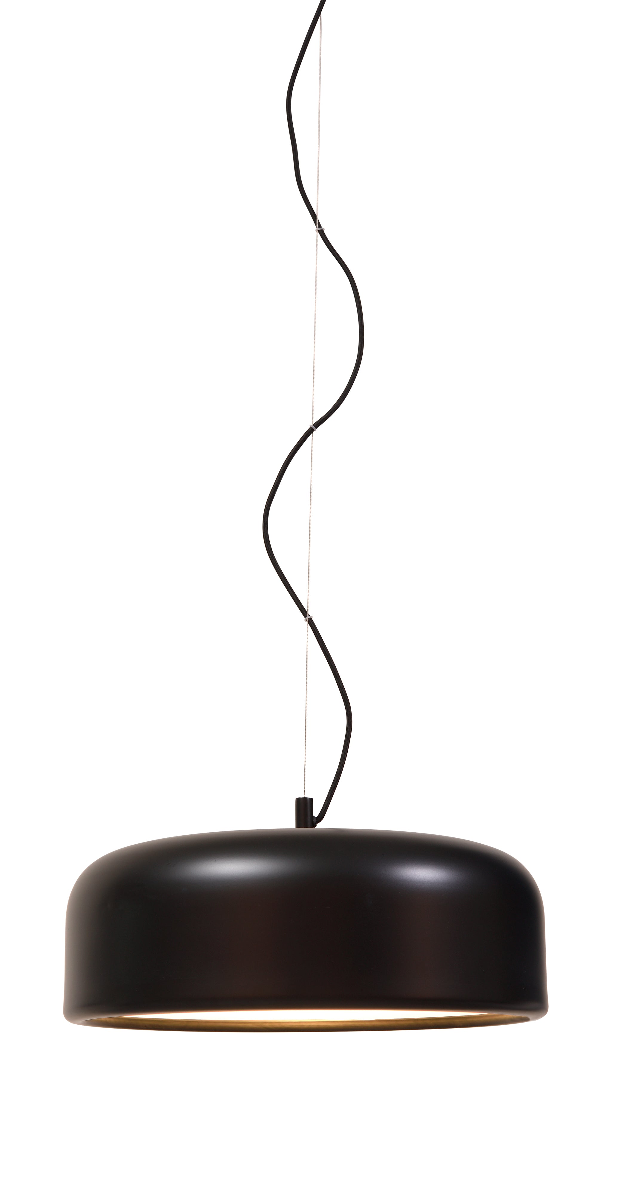 It's about RoMi Hängelampe MARSEILLE schwarz | 49x49x18cm