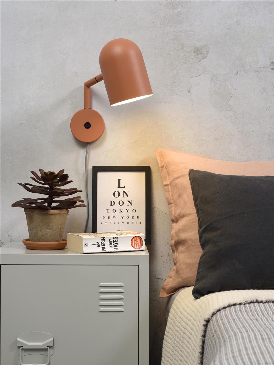 It's about RoMi Wandleuchte MARSEILLE orange | 29x12x27cm