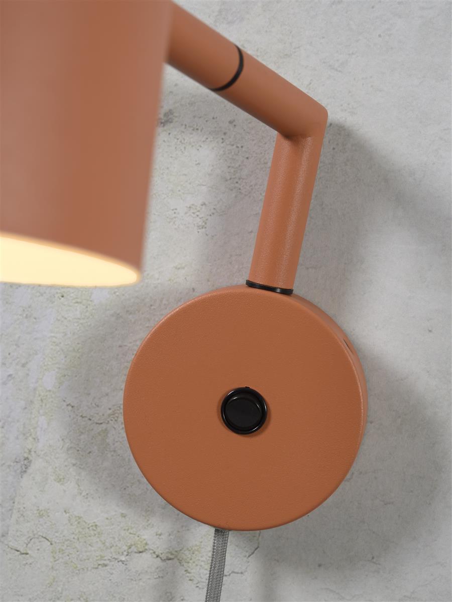 It's about RoMi Wandleuchte MARSEILLE orange | 29x12x27cm