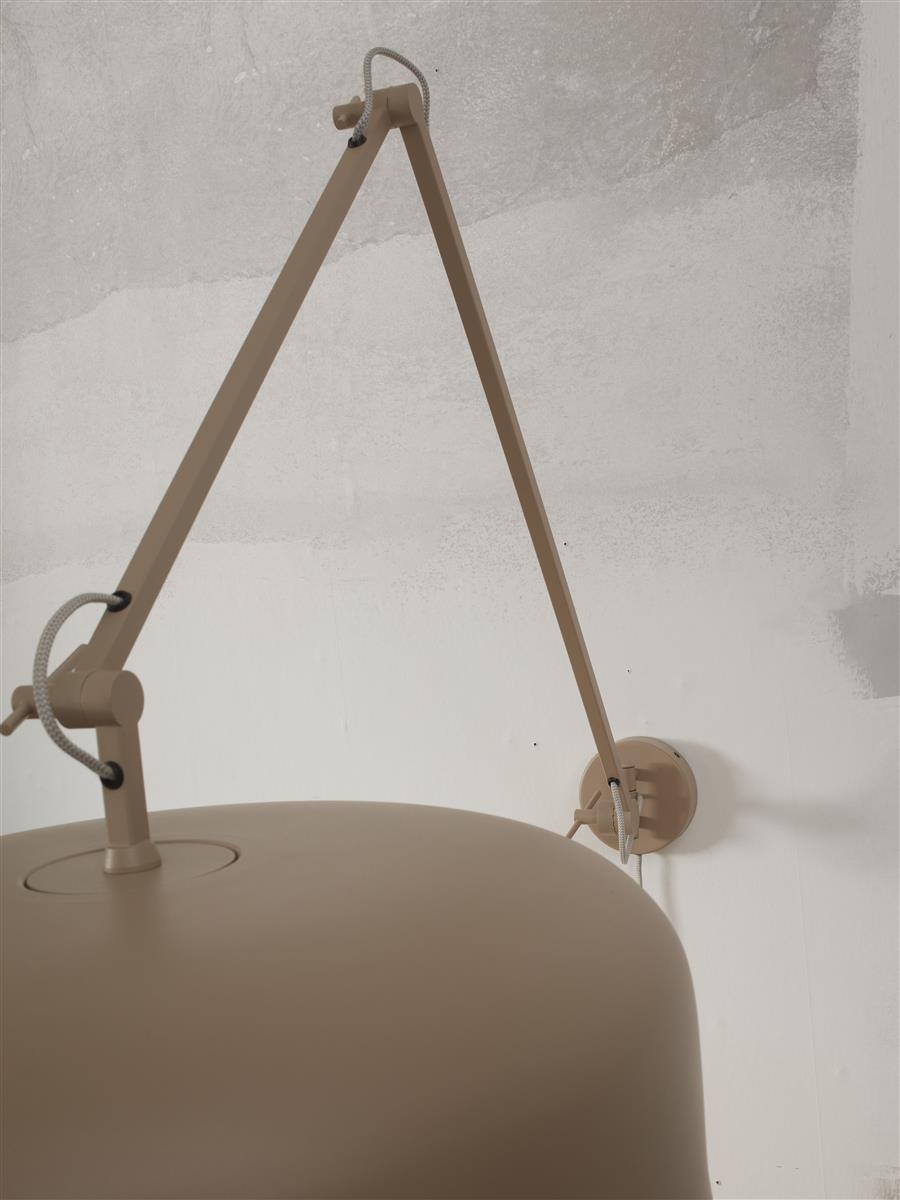 It's about RoMi Wandleuchte MARSEILLE sandfarben | 155x49x26cm