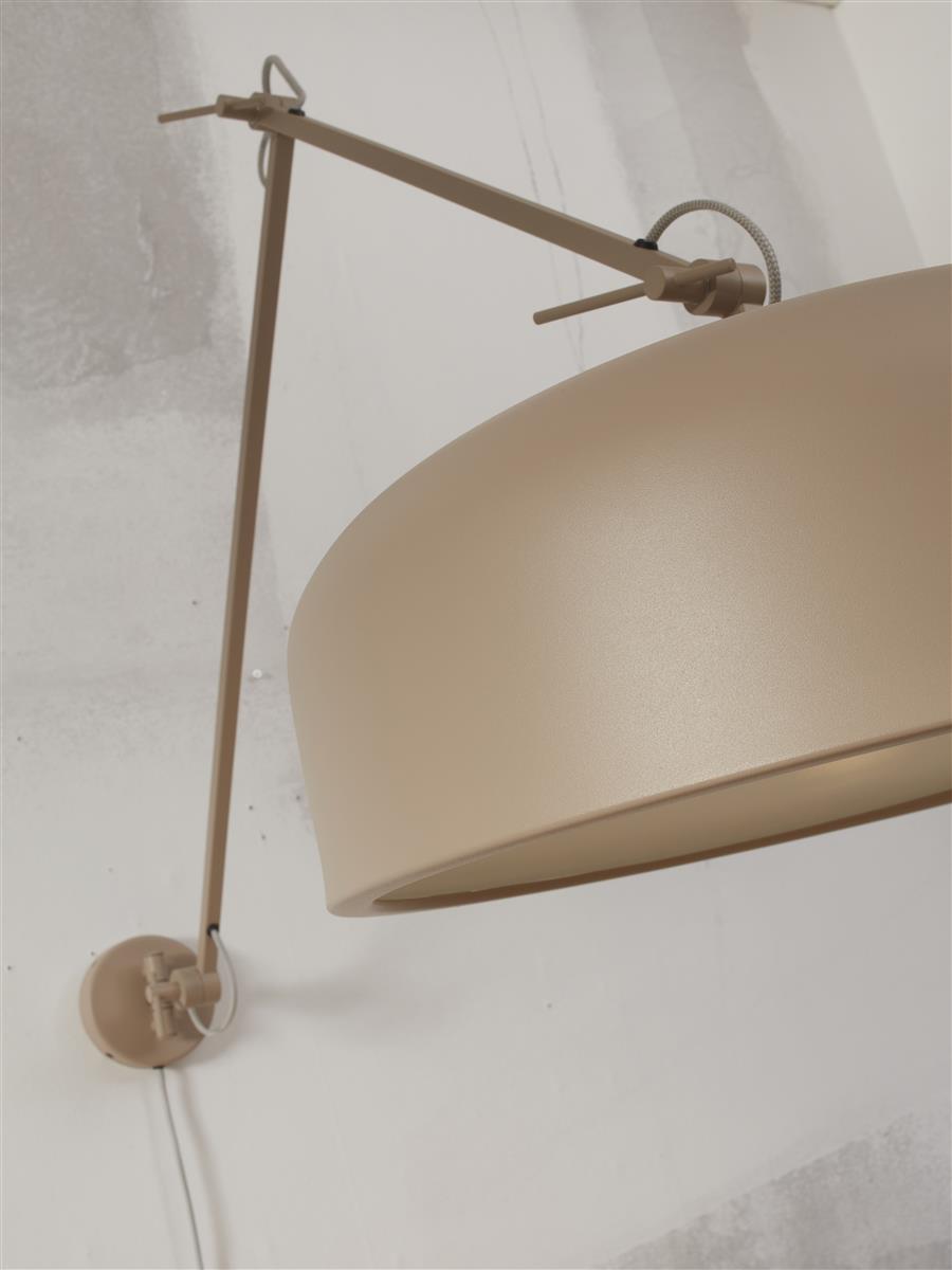 It's about RoMi Wandleuchte MARSEILLE sandfarben | 155x49x26cm