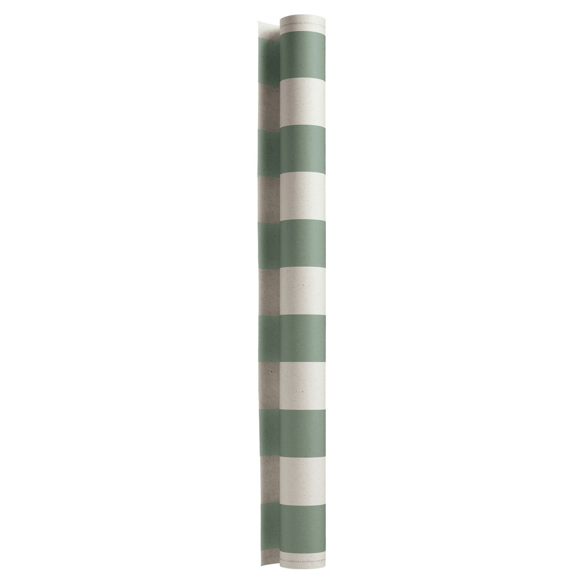 Tine K Home Geschenkpapier WRAPPING STRIPE SAGE grün | 70cmx10m