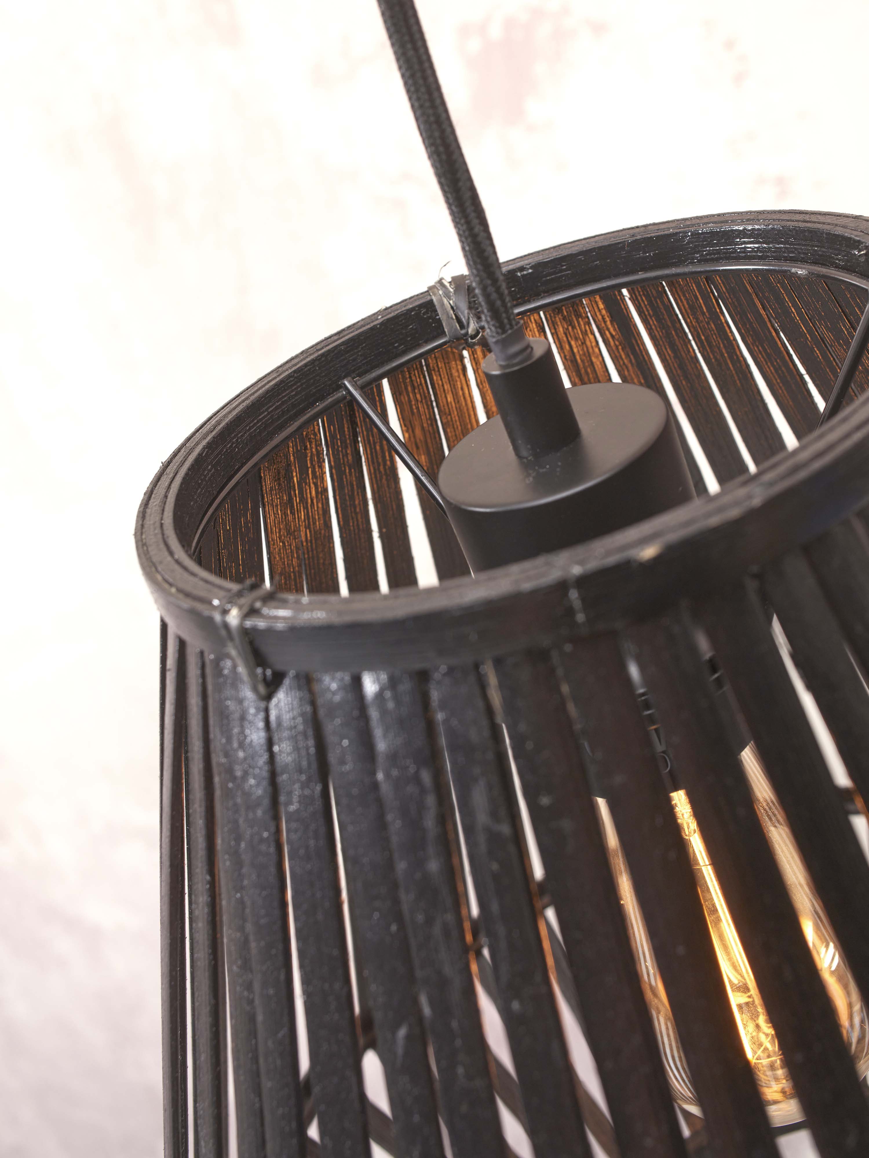 Good&Mojo Stehlampe MERAPI braun | 57x30x150cm