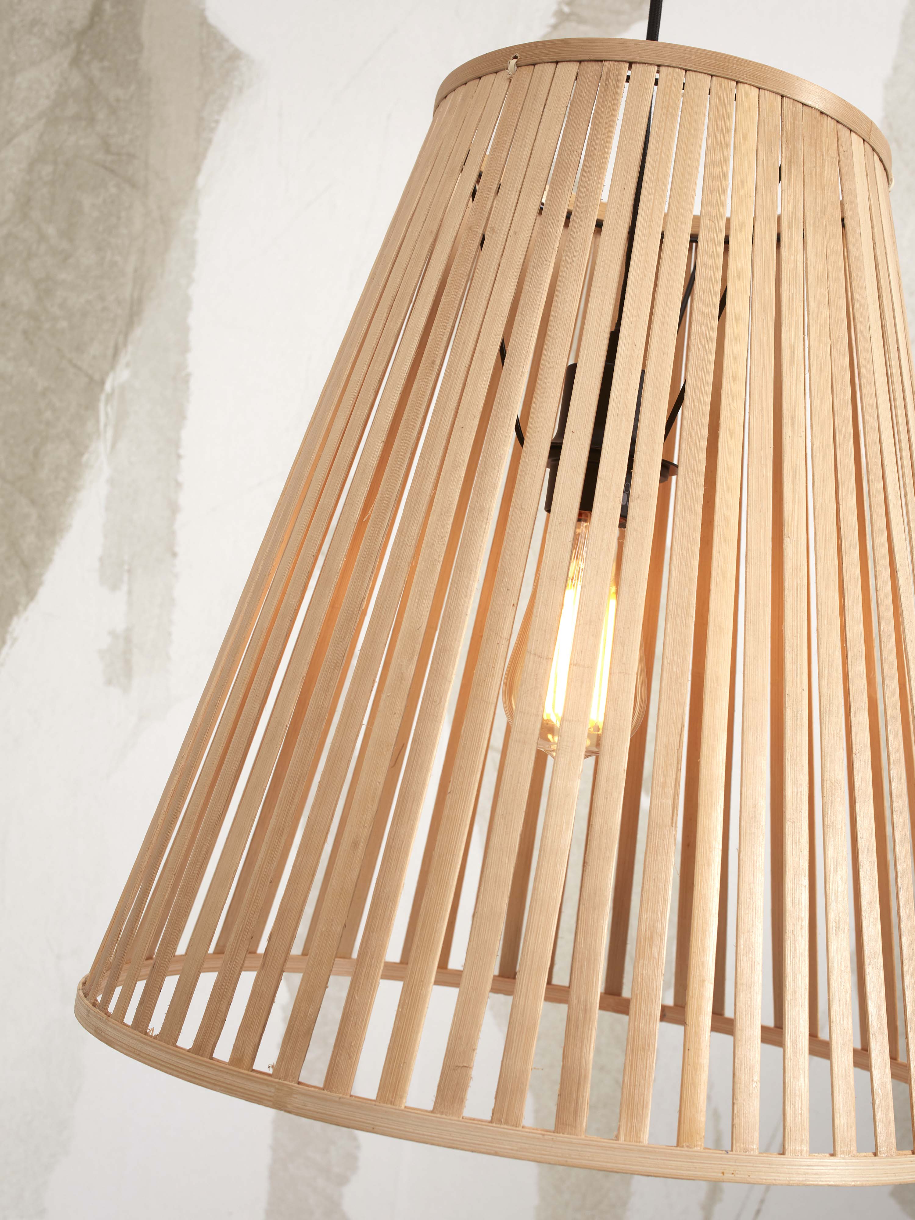 Good&Mojo Hängelampe MERAPI braun | 40x40x42cm