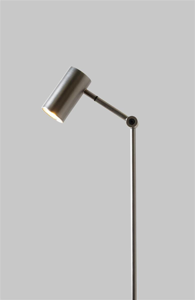 It's about RoMi Stehlampe MONTREUX nickeloberfläche | 22x22x134cm