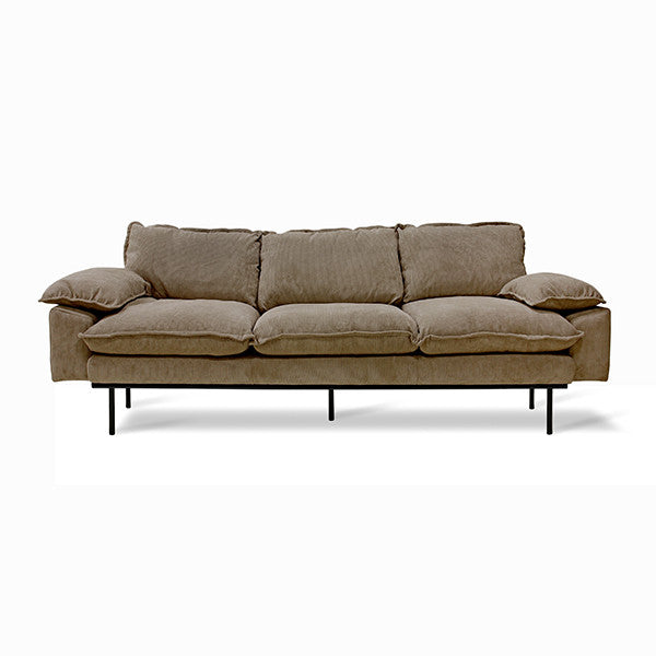 HKliving Sofa RETRO 3-Sitzer | 225cm