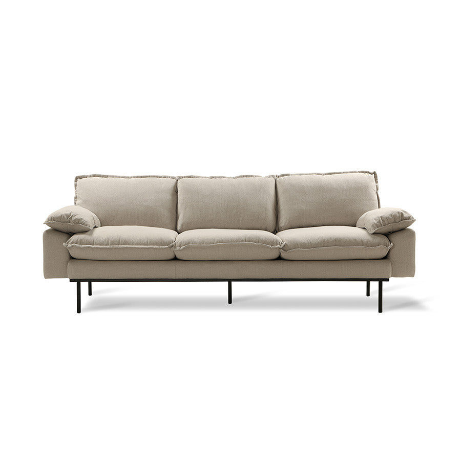 HKliving Sofa RETRO 3-Sitzer | 225cm