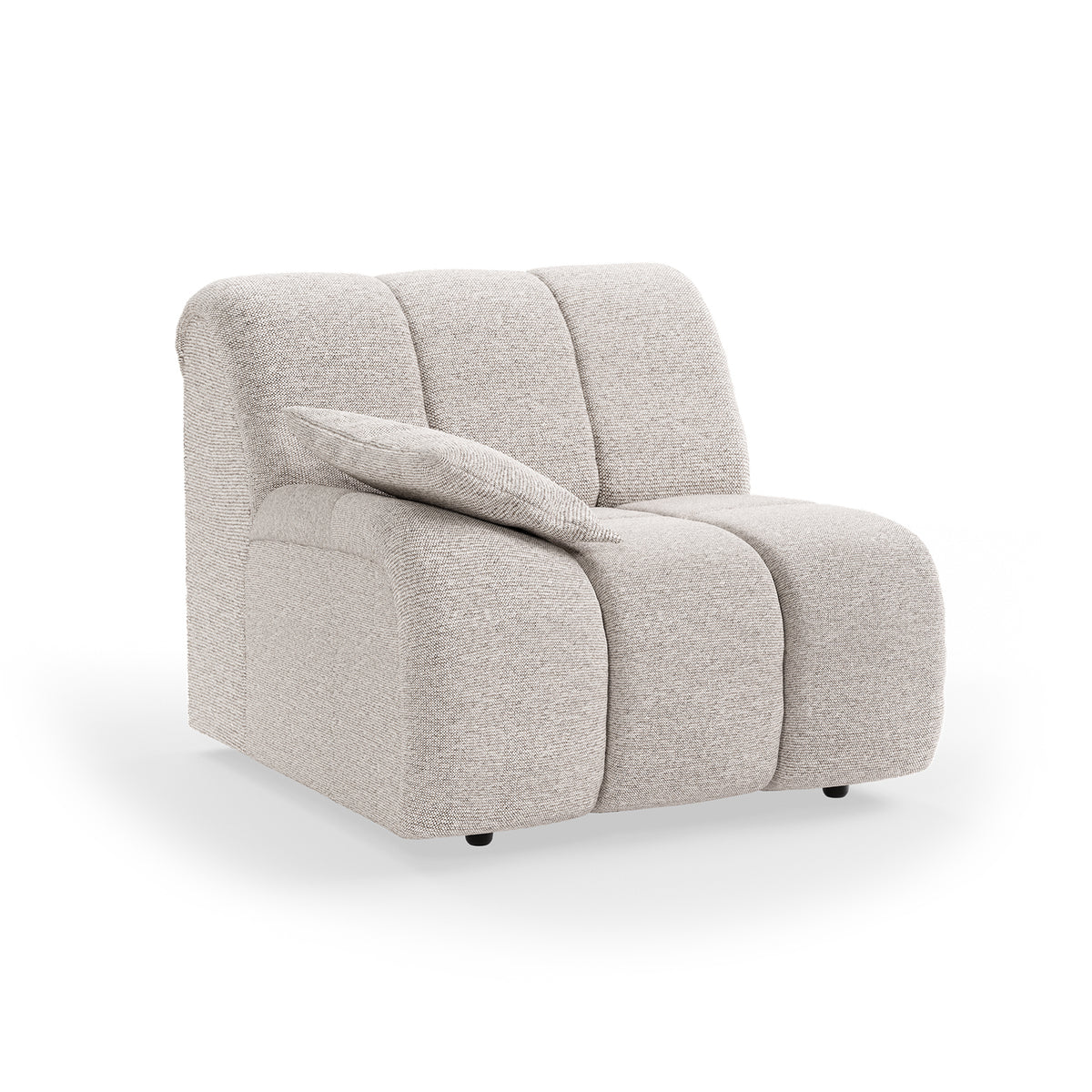 HKliving modulare Couch WAVE sneak light grey