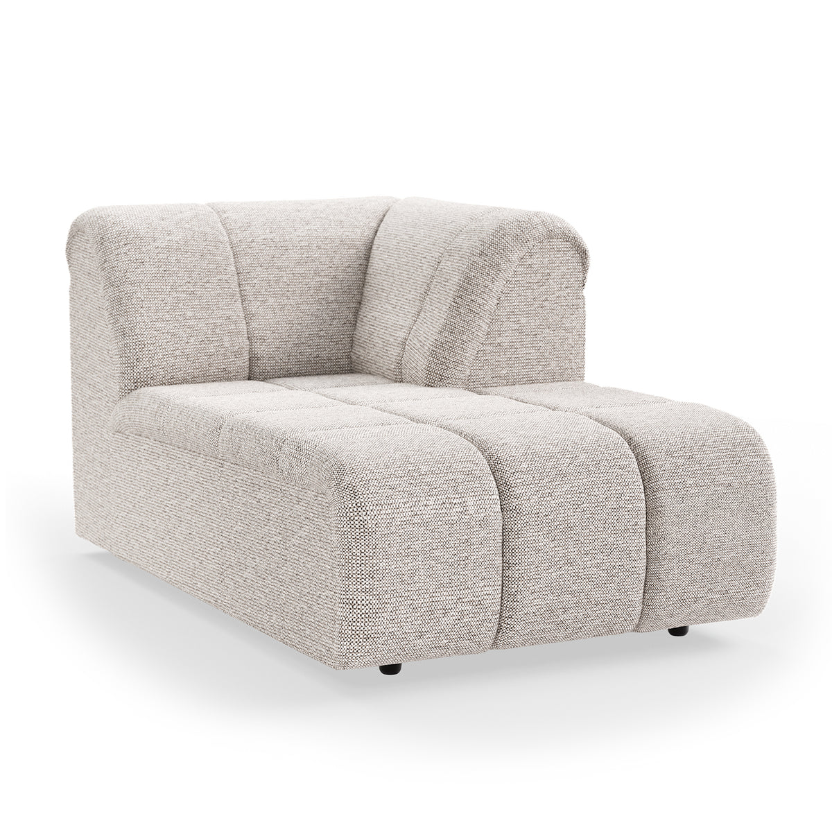HKliving modulare Couch WAVE sneak light grey