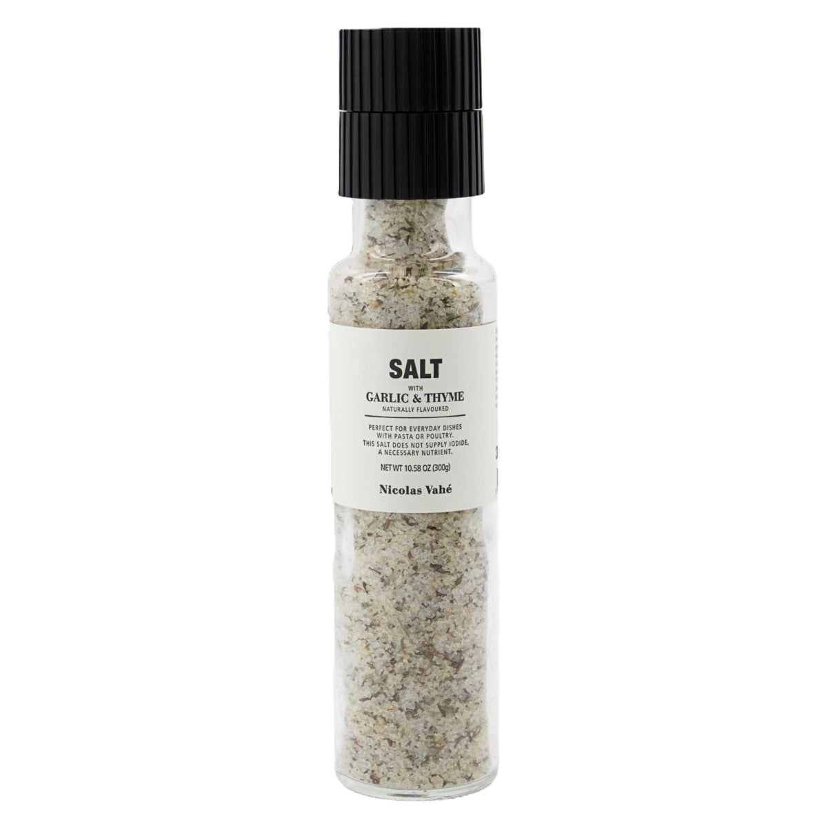 Nicolas Vahé Salz Salt GARLIC & THYME 300g