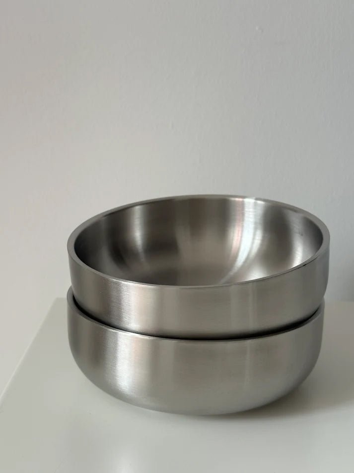 NOON STORIES Schale CLASSIC BOWL Edelstahl | Ø15x5,5cm - Sir Henrys