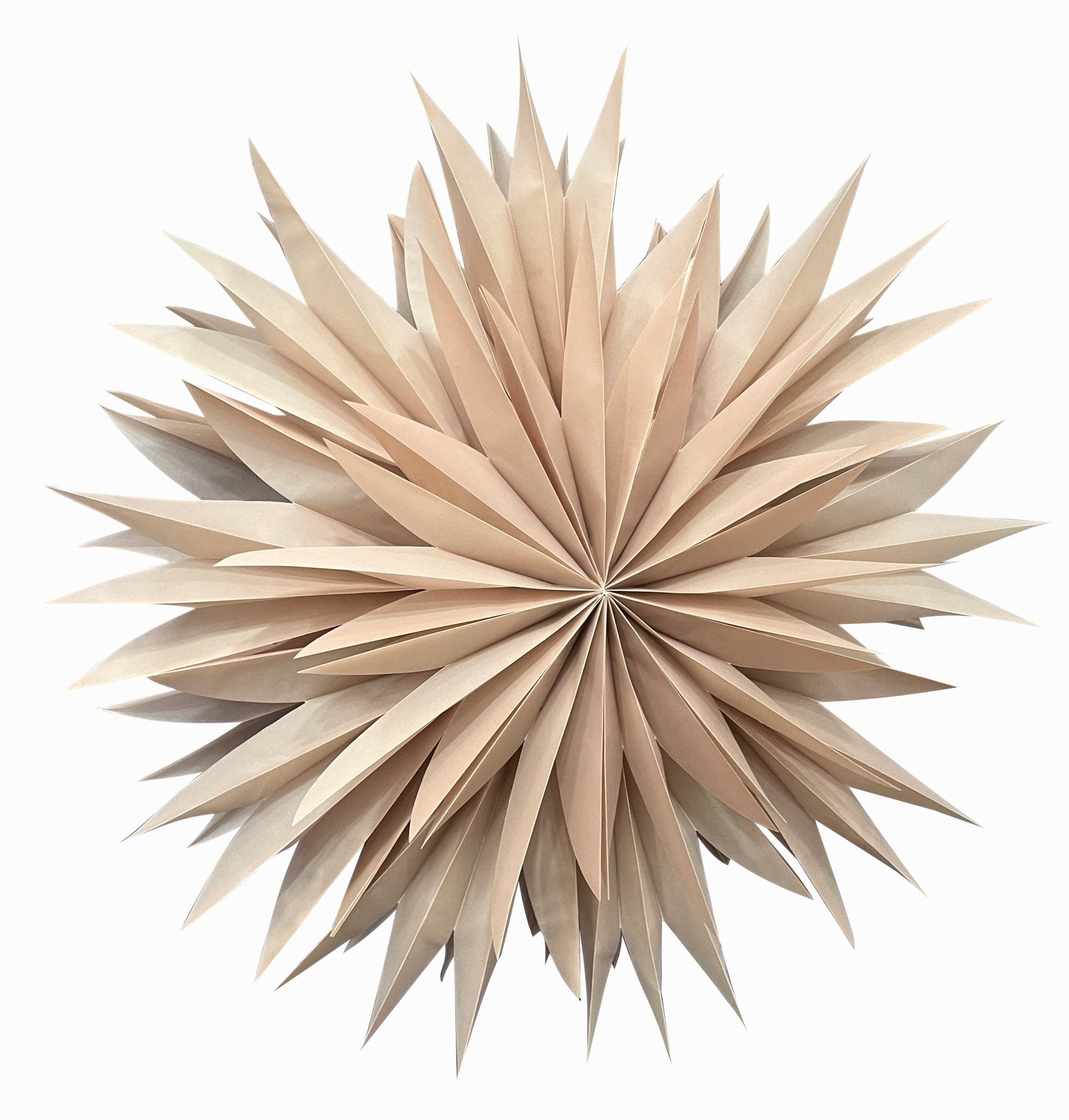 Only Natural Papierstern ROSE M dusty pink | 60cm - Sir Henrys