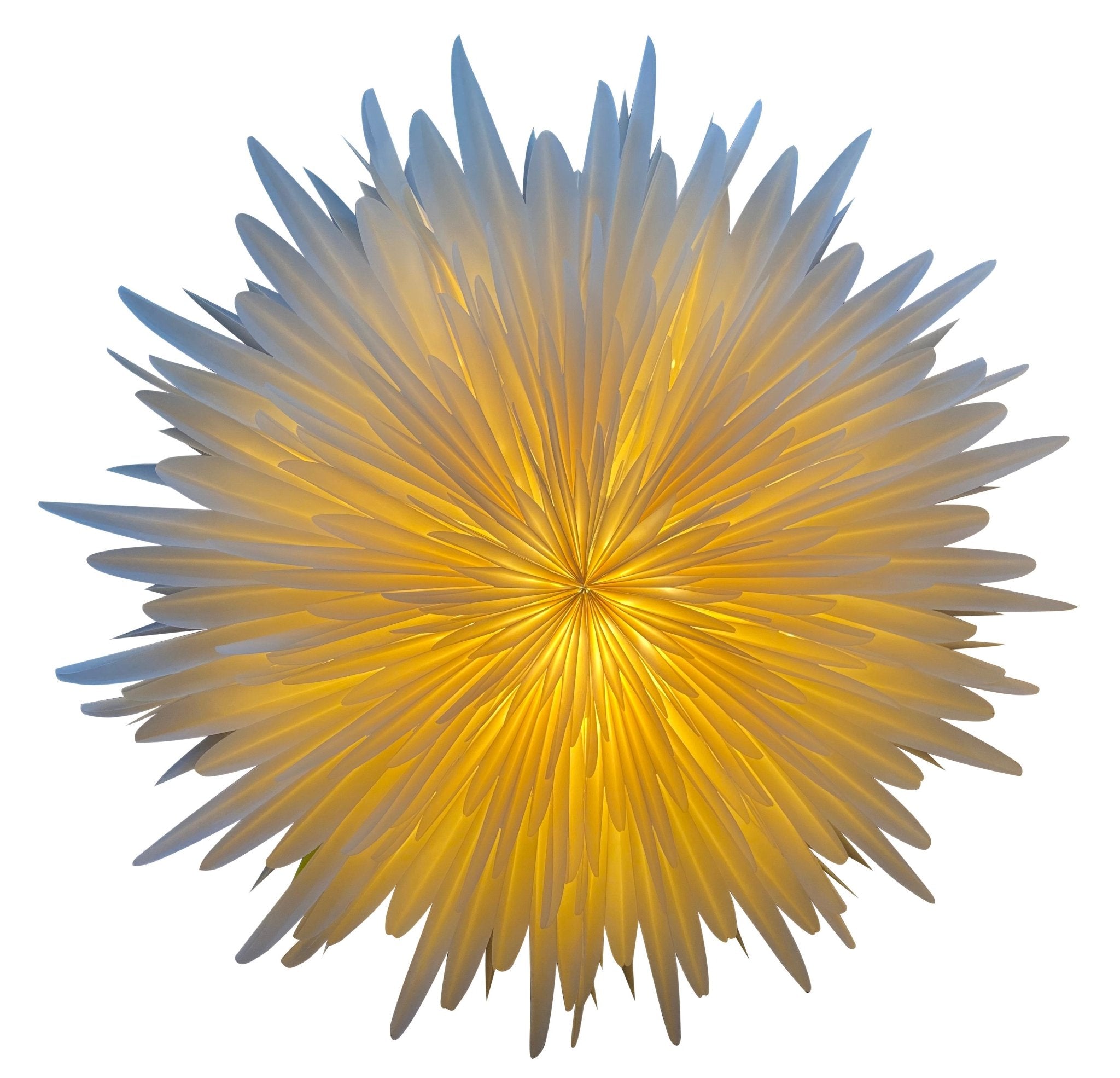 Only Natural Papierstern SNOWFLAKE M weiß |Ø 60cm - Sir Henrys