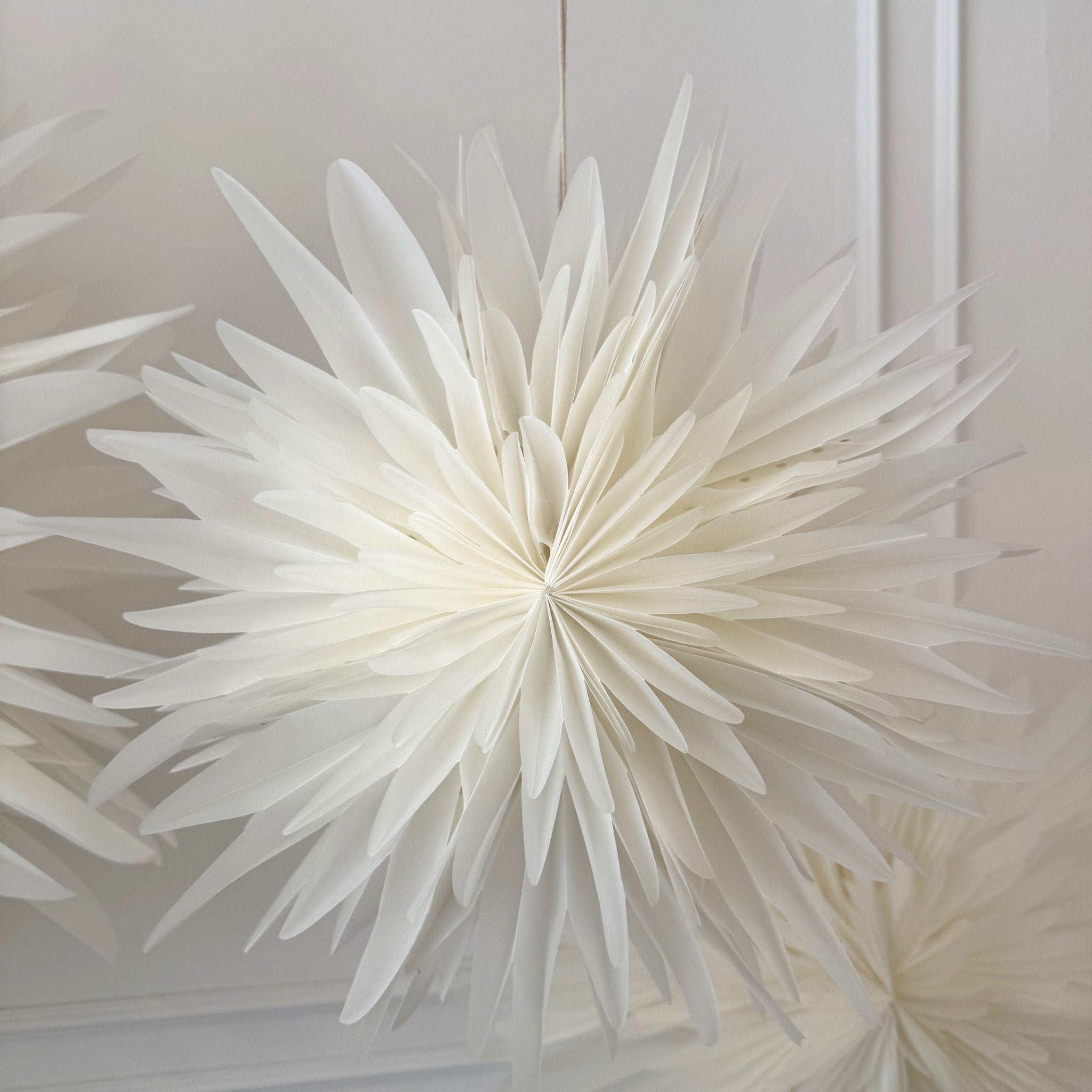 Only Natural Papierstern SNOWFLAKE S weiß | Ø 40cm - Sir Henrys