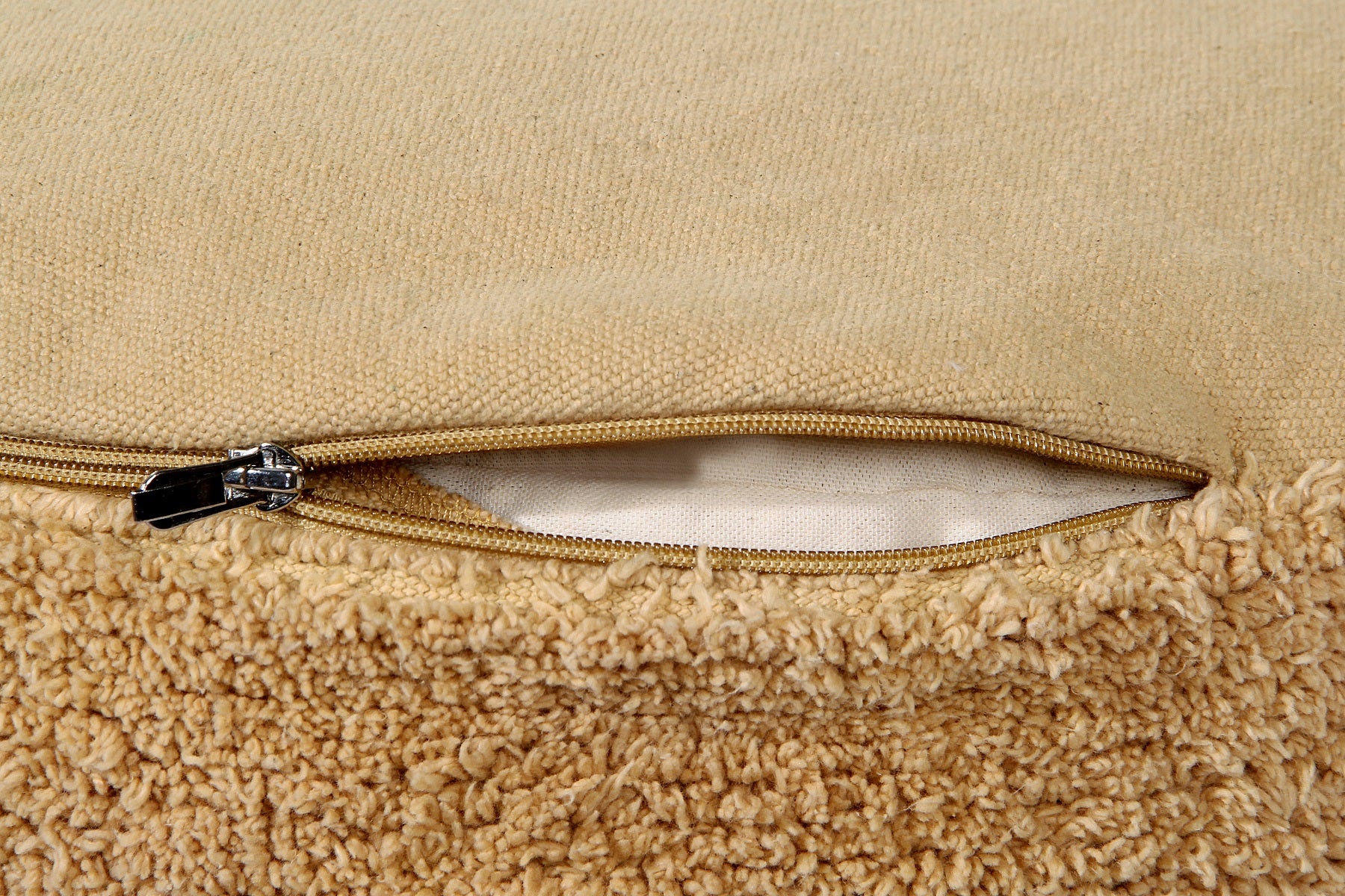 Lorena Canals Pouf CHILL beige | Ø50x20cm