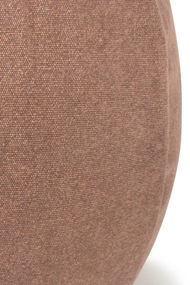 Lorena Canals Stonewashed Pouf Soil Brown | 60x50cm