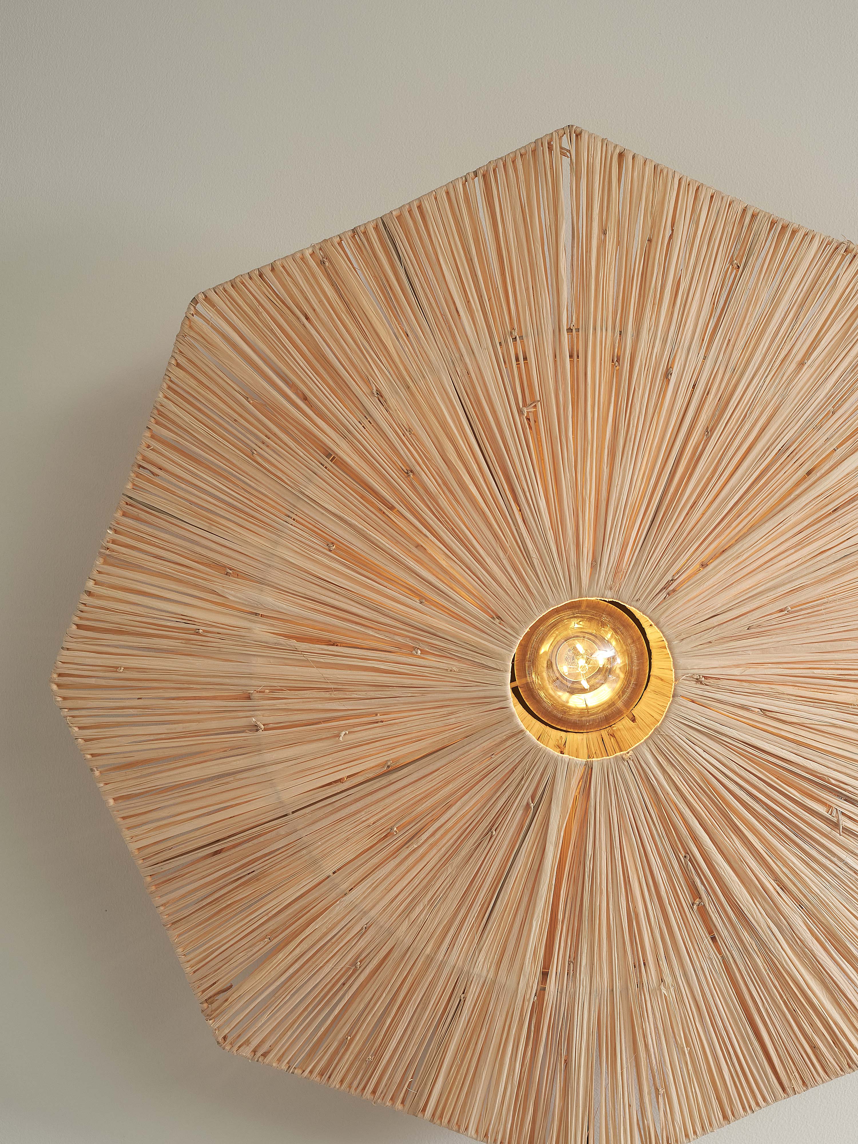 Good&Mojo Deckenlampe PANAMA natur | 65x65x7cm