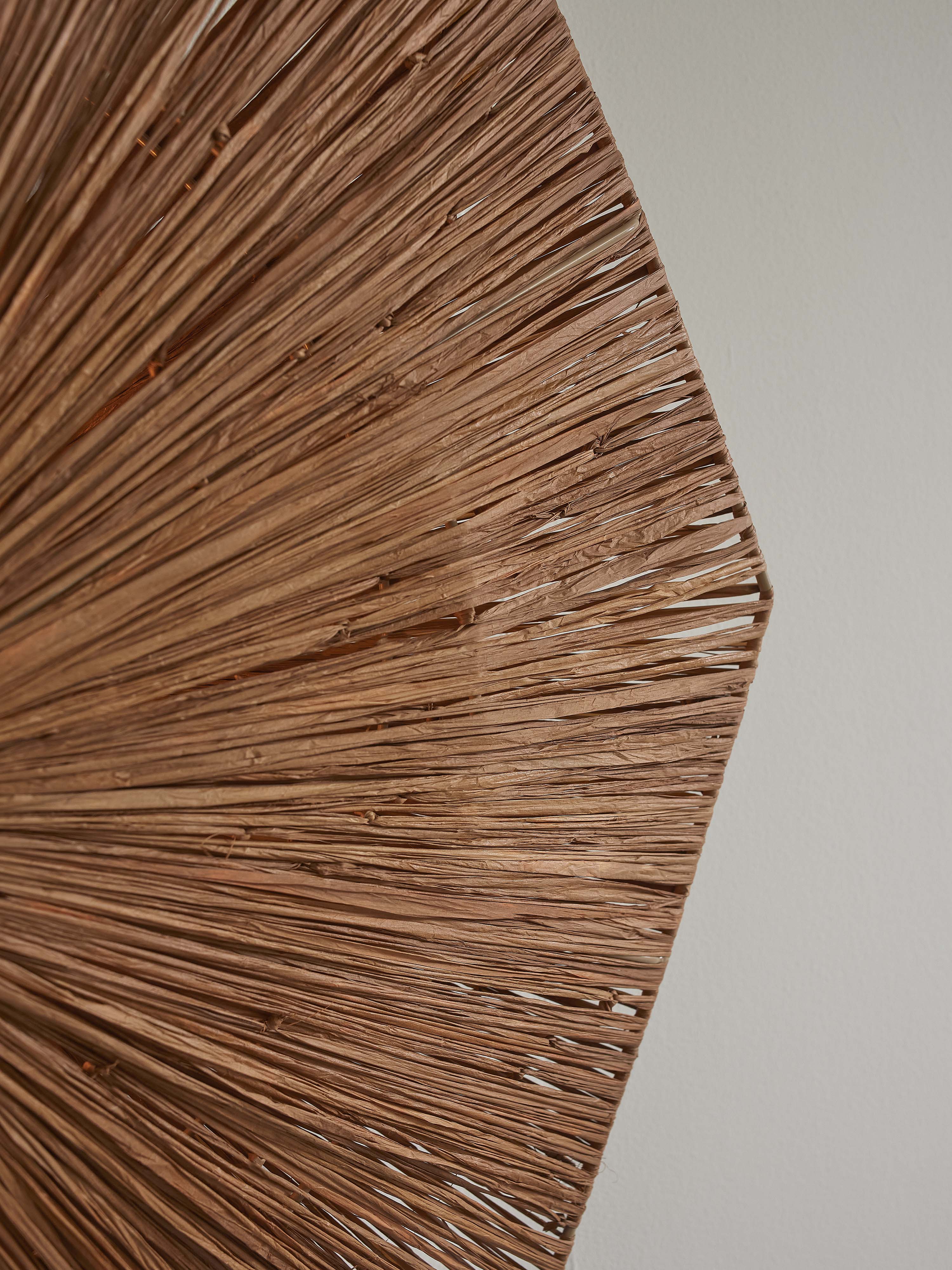 Good&Mojo Wandleuchte PANAMA braun | 65x7x65cm