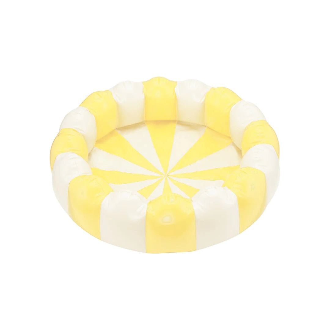 Petites Pommes Pool ALICE Pastel yellow gelb | Ø95cm